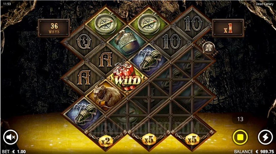 Dead Canary Tumbling Slot