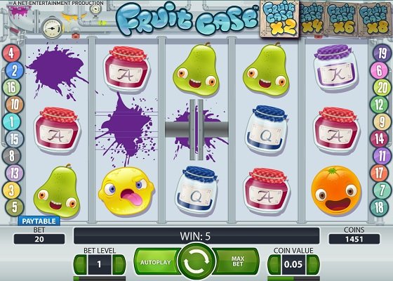 Tumbling Reel Fruit Case