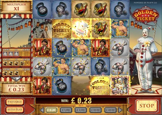 Tumbling Reels - Golden Ticket