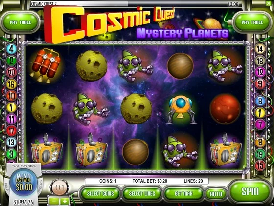 Cosmic quest