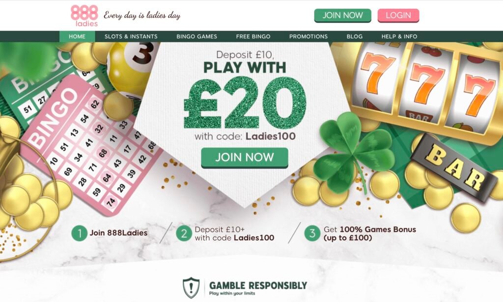 888ladies casino review