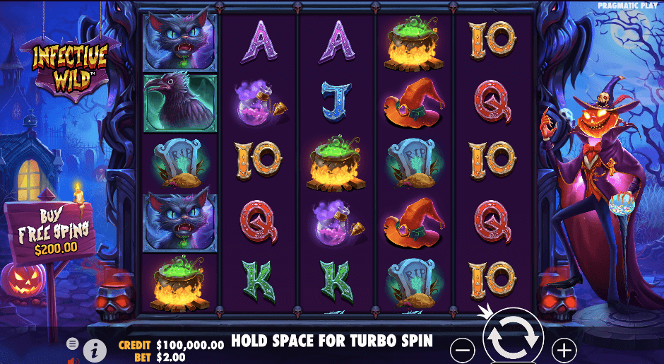 Infective Wild - halloween slots
