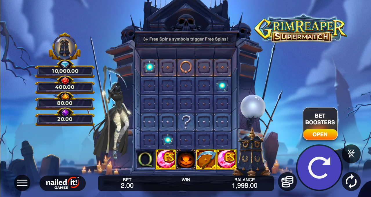 Grim Reaper Supermatch - Fall Slots