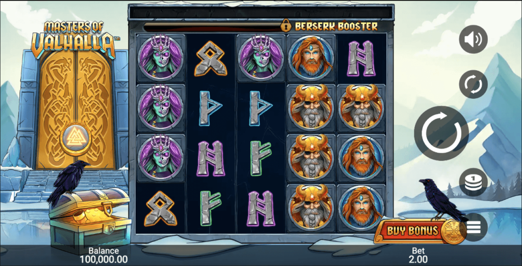 Masters of Valhalla - viking slots