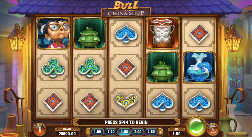 Bull in a China Shop - asian slots