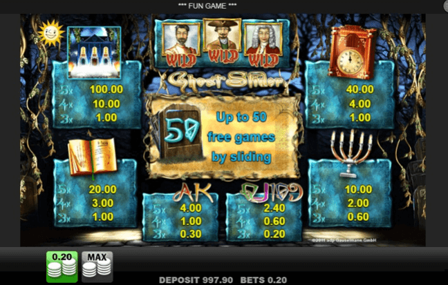 Ghost Slider - merkur (gaming) slots
