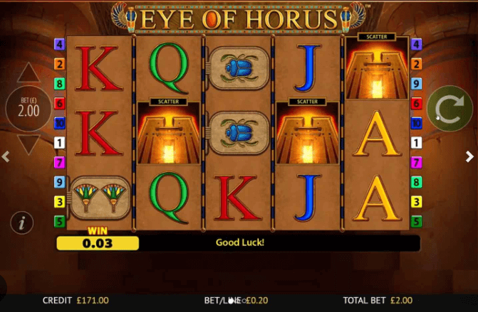 Eye of Horus: Jackpot King - merkur (gaming) slots