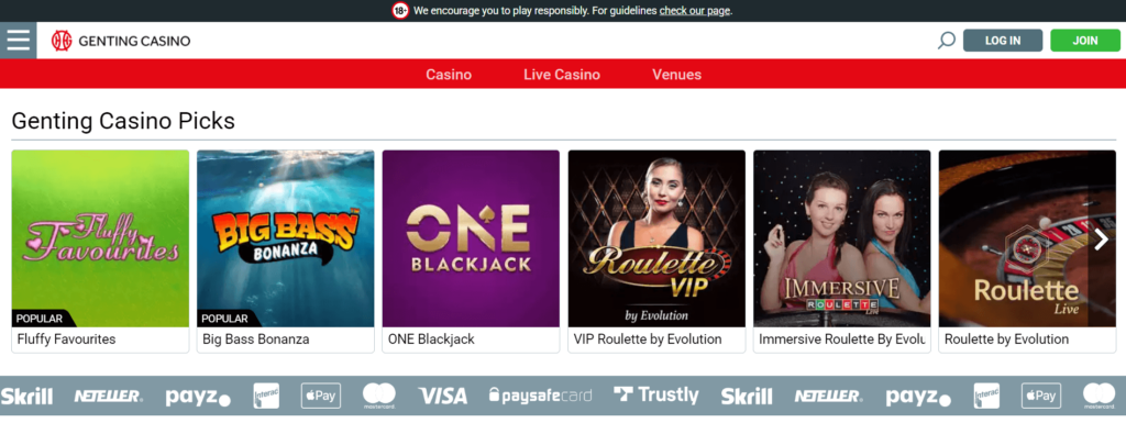 Genting Casino Overview