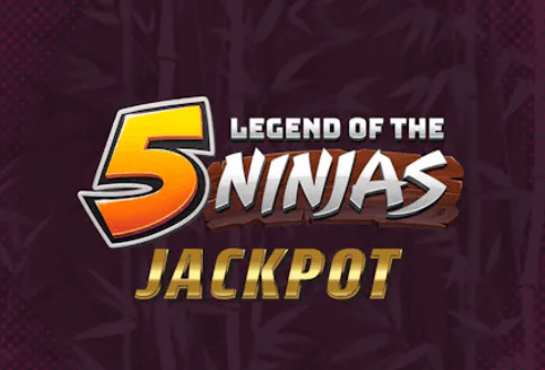 Legend of the 5 Ninjas Jackpot - ninja slots