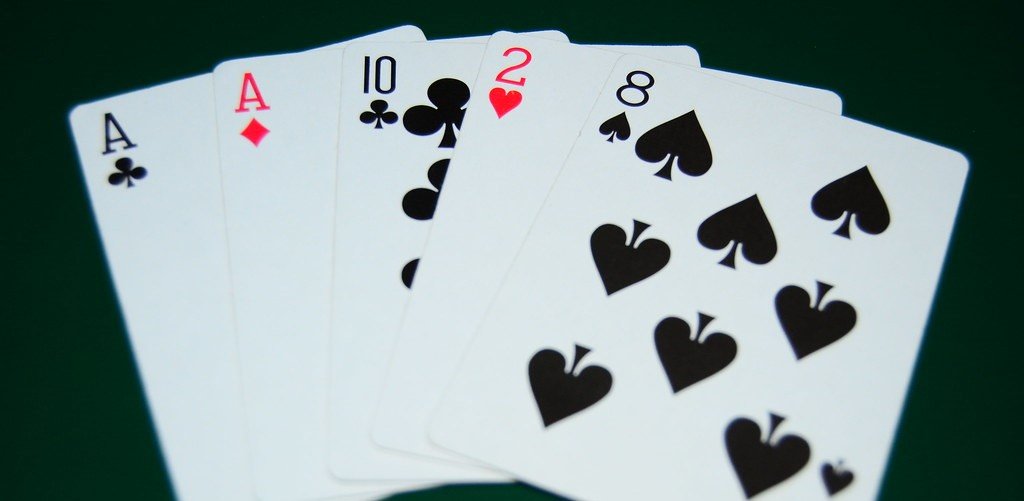 five cards with a pair